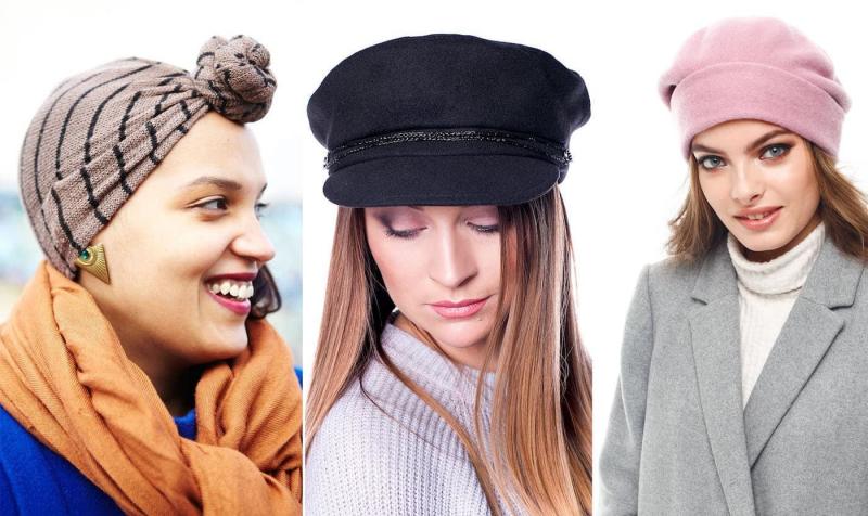 Модные шапки-береты осень-зима 2021-2022